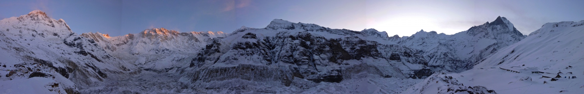 Annapurna Bergmassiv Panorama